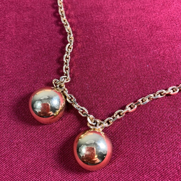 Louis Vuitton Monogram Necklace ~ Gold & Pink ~ Authentic - Picture 4 of 11